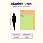 Cozy Plush Throw Blanket - Comfortable Imitation Rabbit Hair Reversible Blanket Thermal Fleece Blanket Nap Blanket